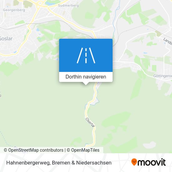 Hahnenbergerweg Karte