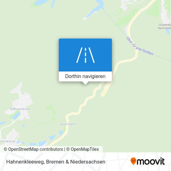 Hahnenkleeweg Karte