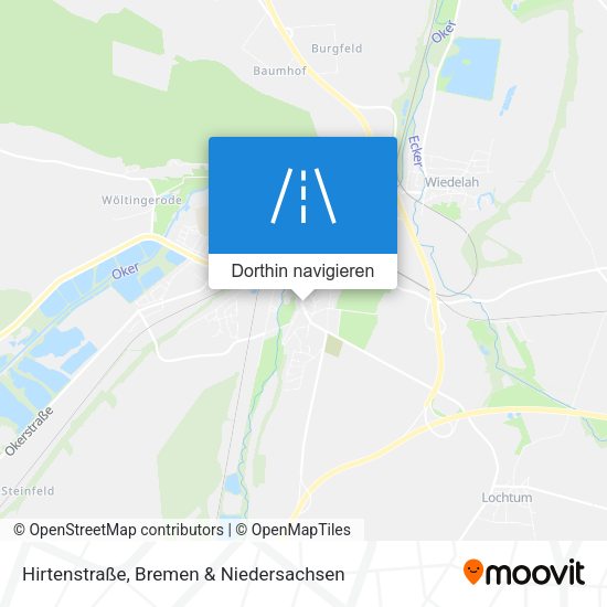 Hirtenstraße Karte