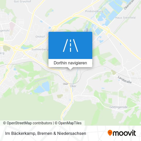 Im Bäckerkamp Karte