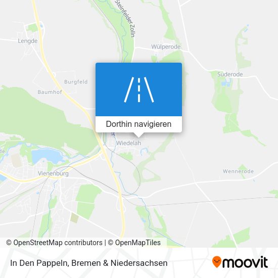 In Den Pappeln Karte