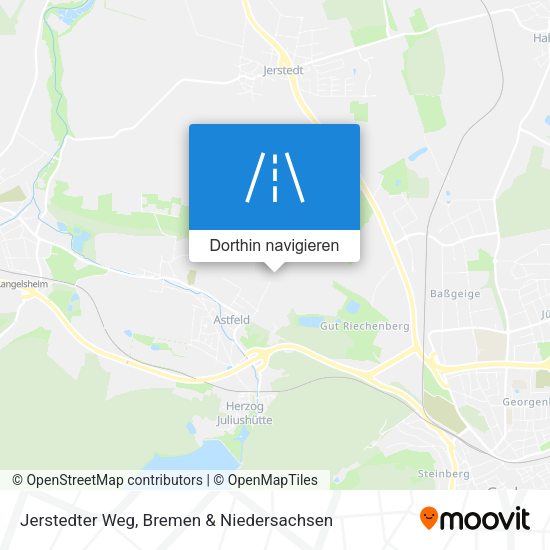 Jerstedter Weg Karte