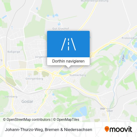 Johann-Thurzo-Weg Karte