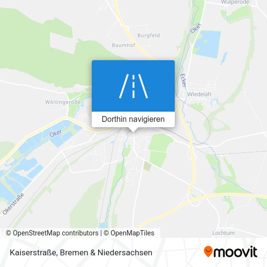 Kaiserstraße Karte