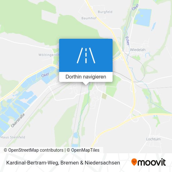 Kardinal-Bertram-Weg Karte