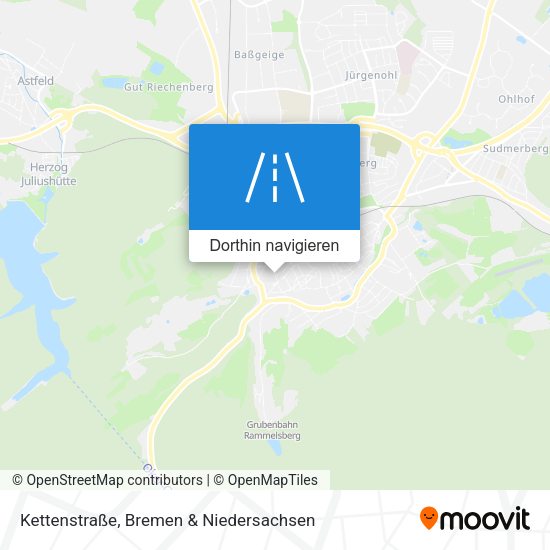 Kettenstraße Karte