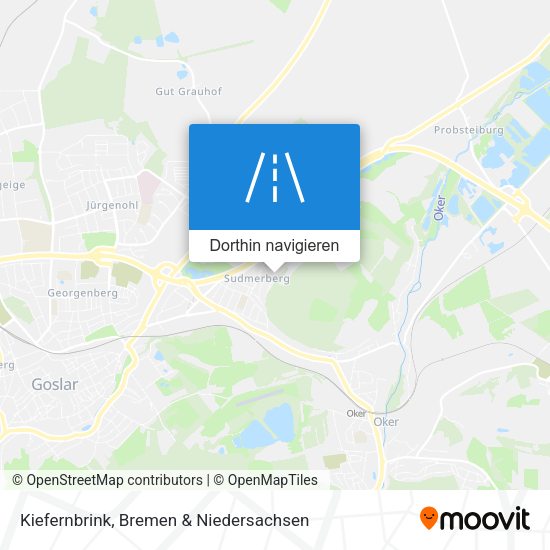 Kiefernbrink Karte