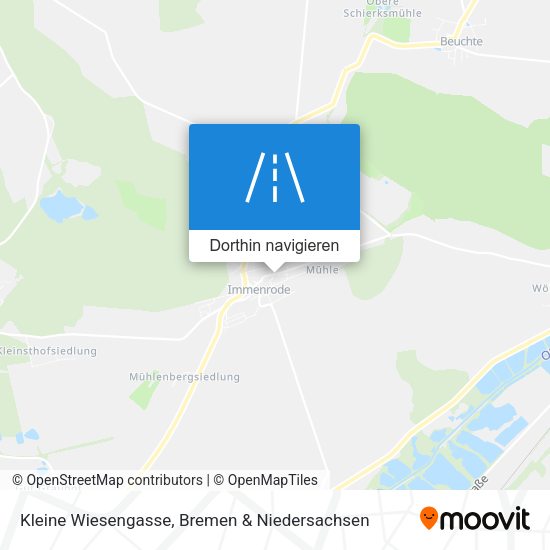 Kleine Wiesengasse Karte
