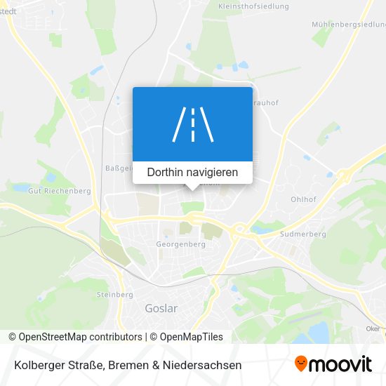 Kolberger Straße Karte