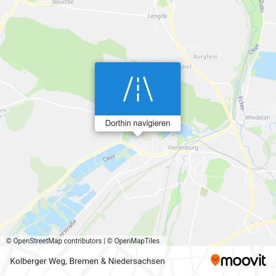 Kolberger Weg Karte