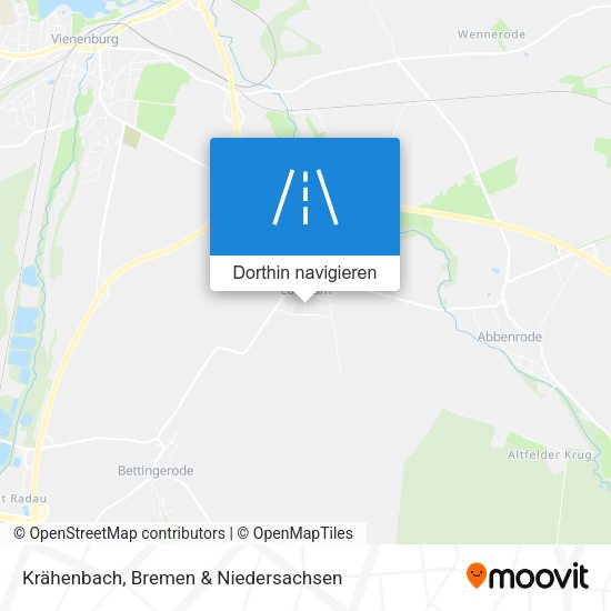 Krähenbach Karte