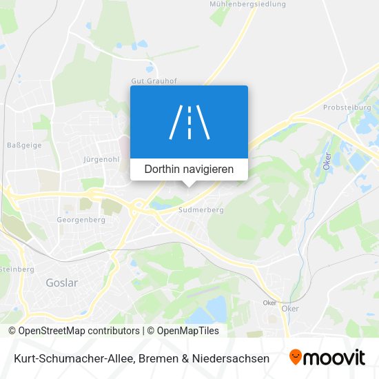 Kurt-Schumacher-Allee Karte
