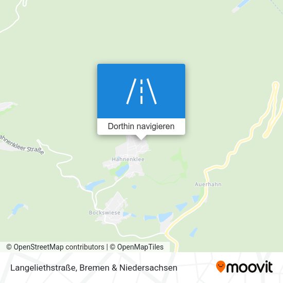Langeliethstraße Karte