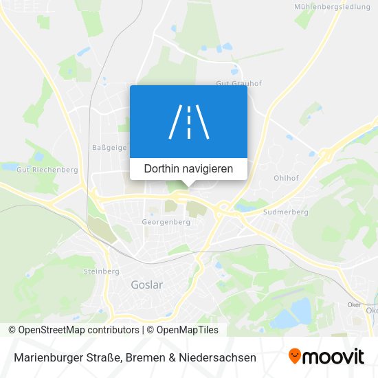 Marienburger Straße Karte