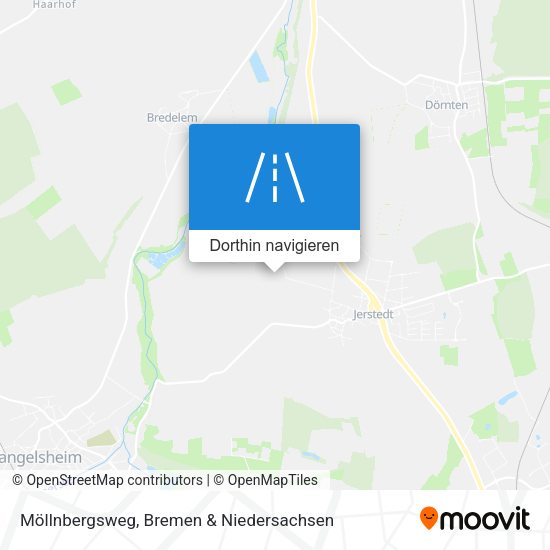 Möllnbergsweg Karte