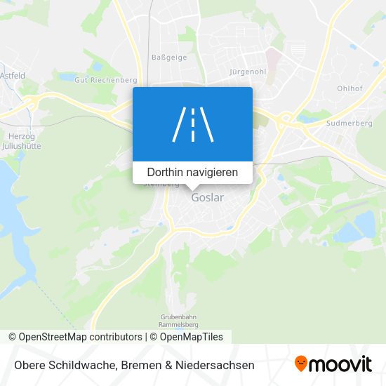Obere Schildwache Karte