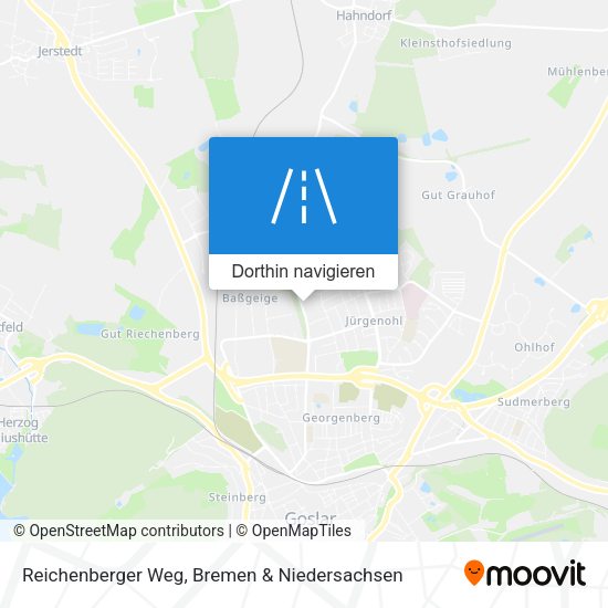 Reichenberger Weg Karte