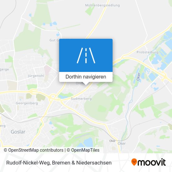 Rudolf-Nickel-Weg Karte