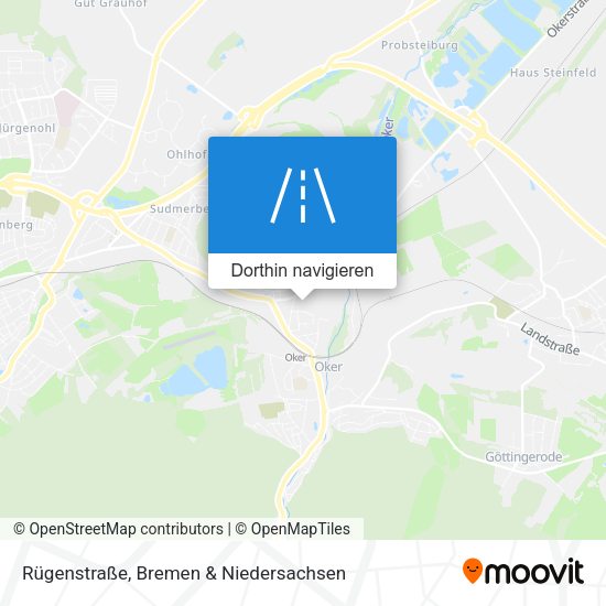 Rügenstraße Karte