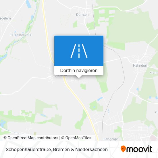 Schopenhauerstraße Karte