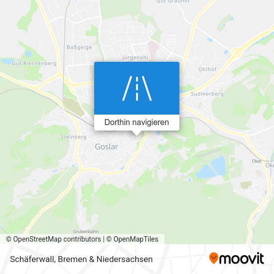 Schäferwall Karte