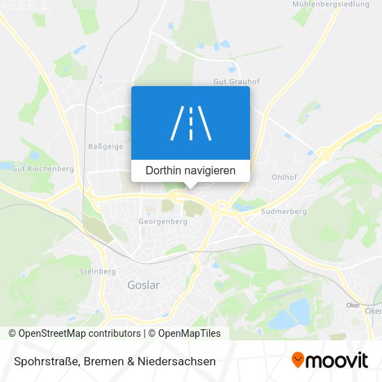 Spohrstraße Karte