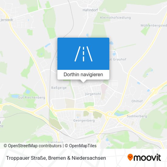 Troppauer Straße Karte
