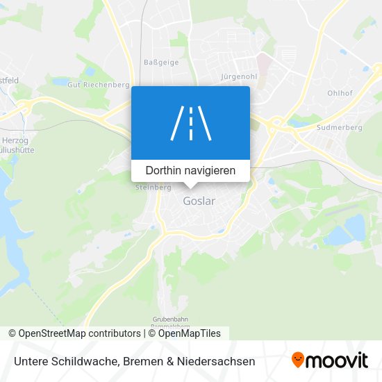 Untere Schildwache Karte