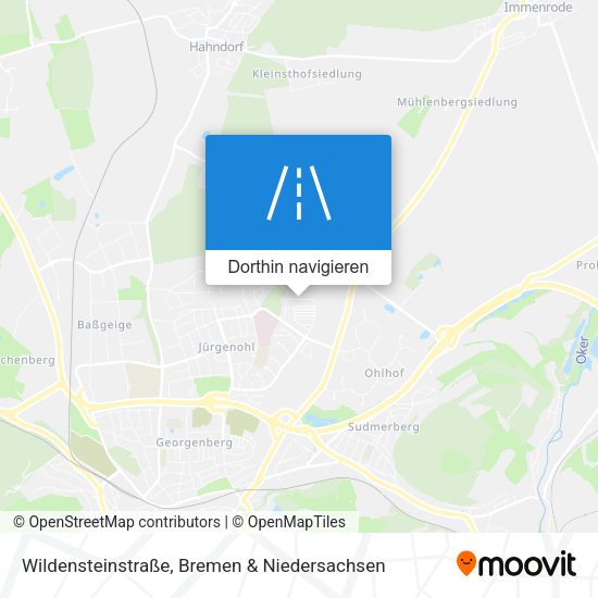 Wildensteinstraße Karte