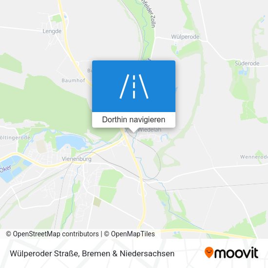 Wülperoder Straße Karte