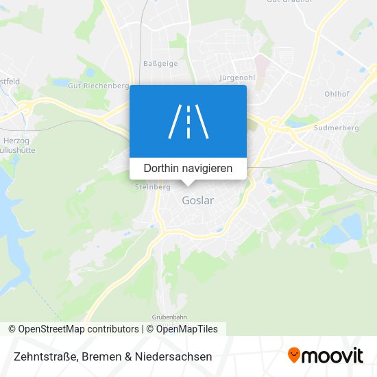 Zehntstraße Karte