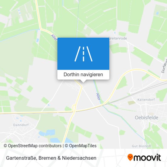 Gartenstraße Karte