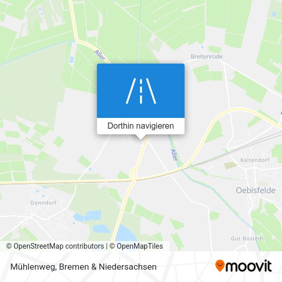 Mühlenweg Karte