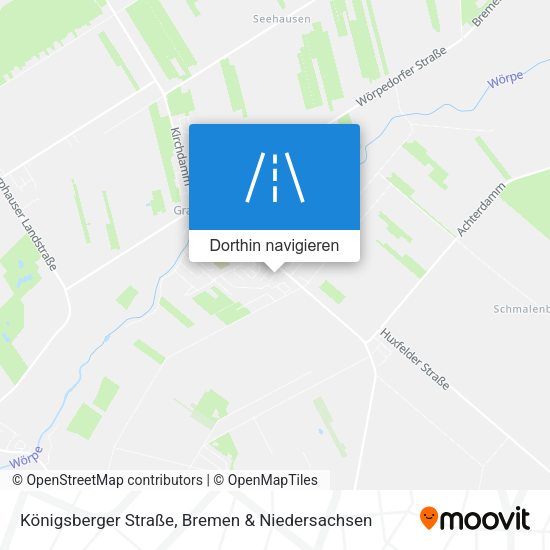 Königsberger Straße Karte