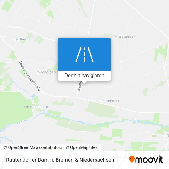 Rautendorfer Damm Karte