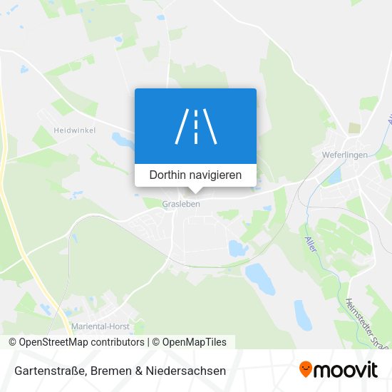 Gartenstraße Karte