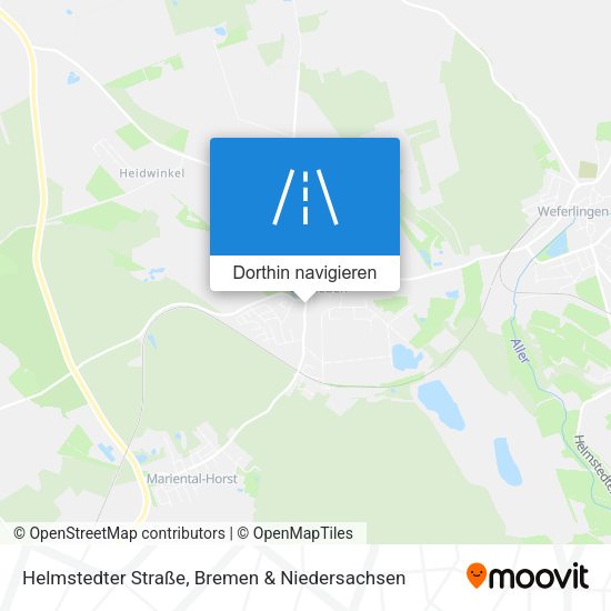 Helmstedter Straße Karte