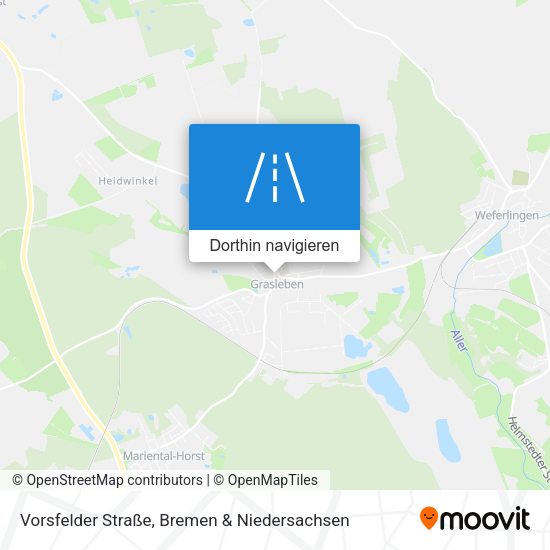 Vorsfelder Straße Karte