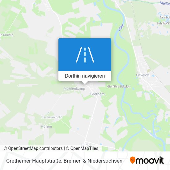 Grethemer Hauptstraße Karte