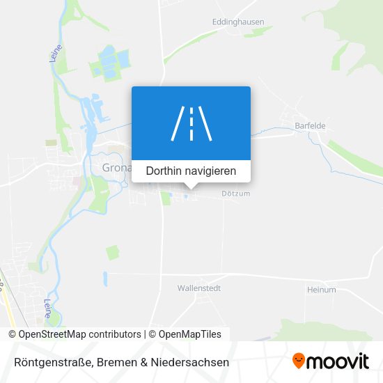 Röntgenstraße Karte