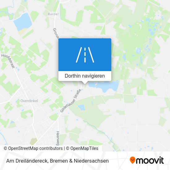 Am Dreiländereck Karte