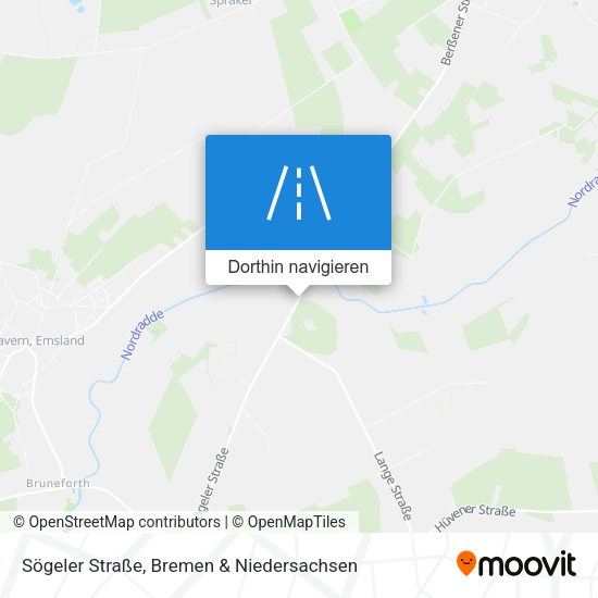 Sögeler Straße Karte