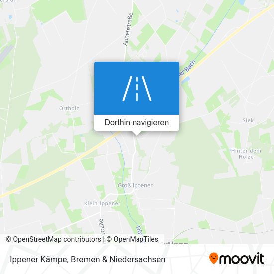 Ippener Kämpe Karte