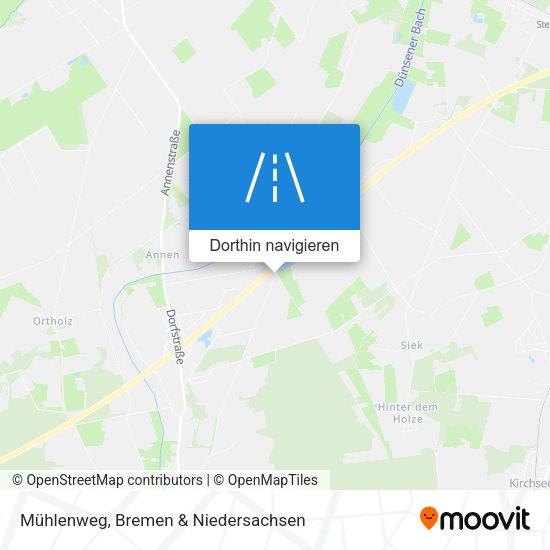 Mühlenweg Karte
