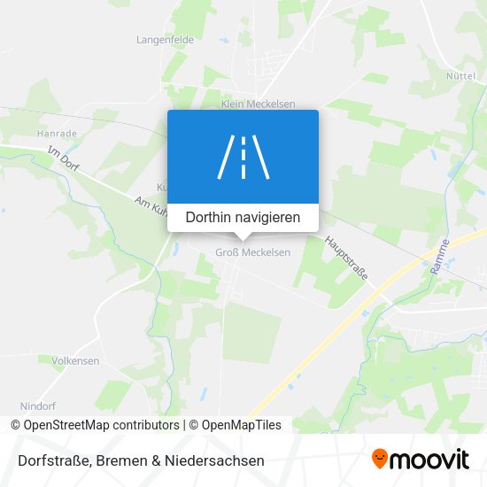 Dorfstraße Karte