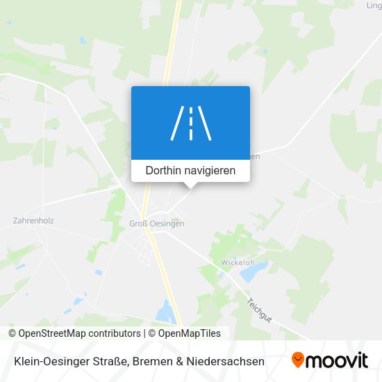 Klein-Oesinger Straße Karte