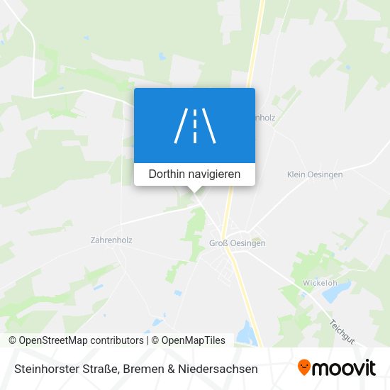 Steinhorster Straße Karte