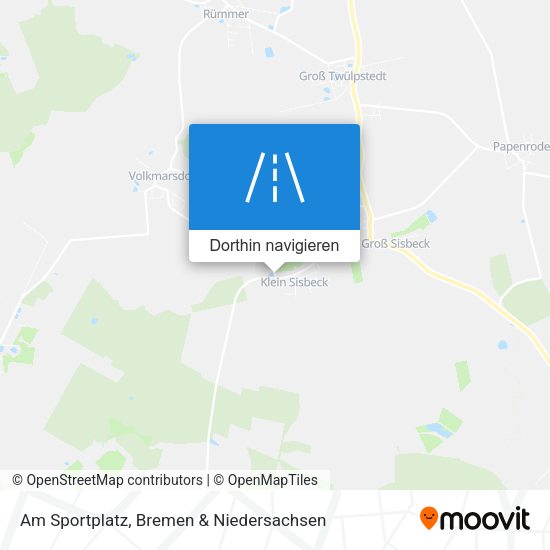 Am Sportplatz Karte