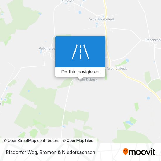 Bisdorfer Weg Karte