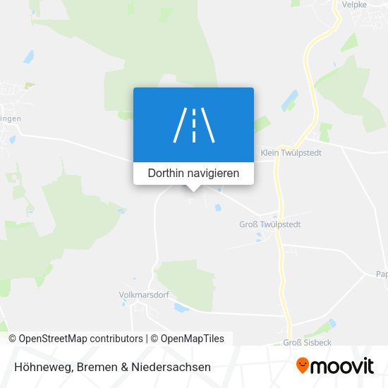Höhneweg Karte